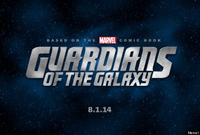 Logo de "Guardianes de la Galaxia" mostrado también en Comic-Con